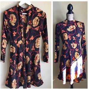 ZARA Woman Floral Short Dress